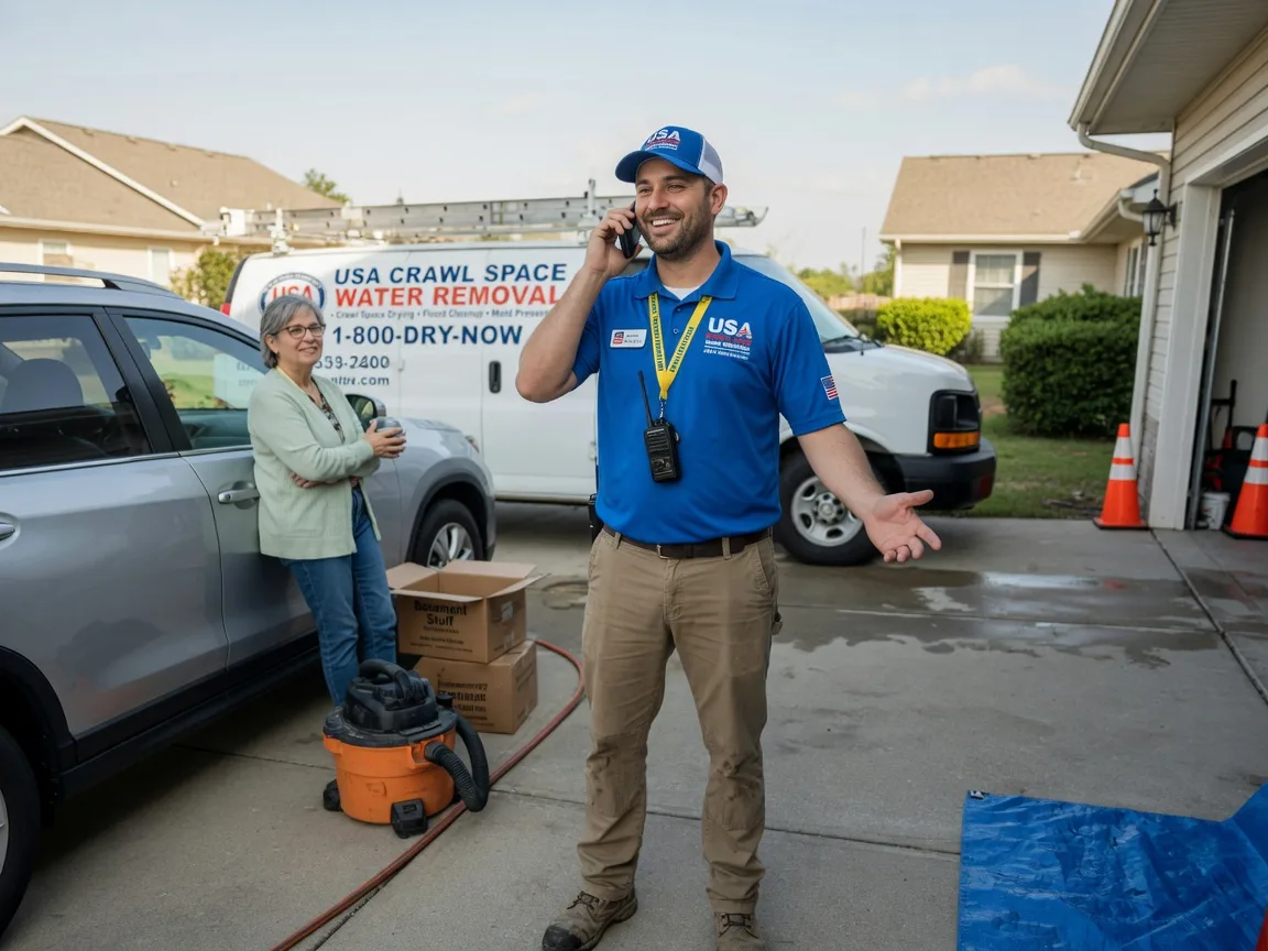 Crawl Space Water Removal Rainbow City, AL FAQs
